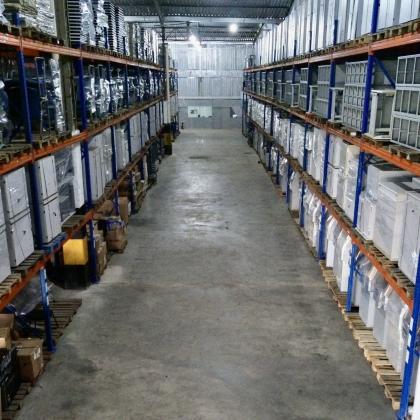 Centro de distribuição da Bramarlog em Ananindeua, que atende Belém